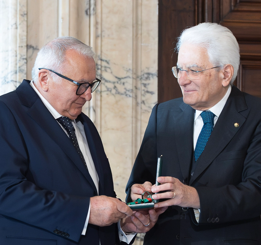 Italiens Staatspräsident ehrt Vincenzo Andronaco